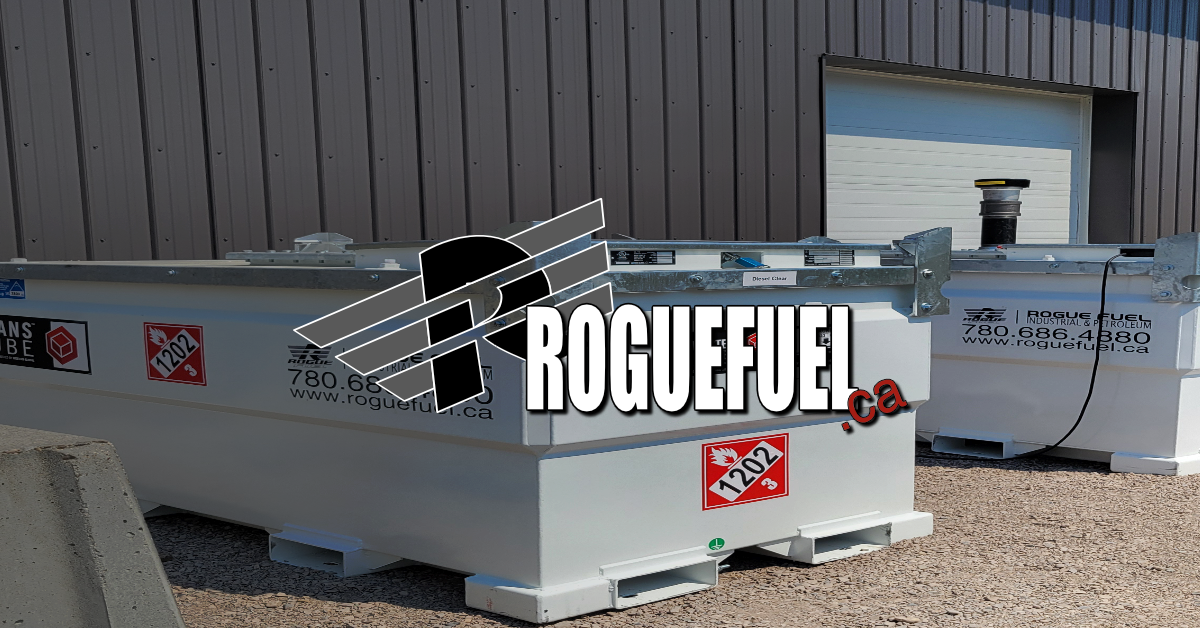 Western Global Fuel Cube Stationary Drop Tank - Free Delivery Offer_1 FC | Sturgeon County, Alberta | RogueFuel.ca | Munro Industries
