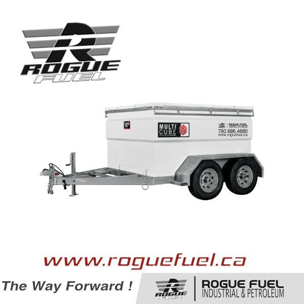 01 Western Global Transcube Mobile Refueler Tank & Highway Trailer Kit (H40TCG-EB) | RogueFuel.ca | Munro Industries