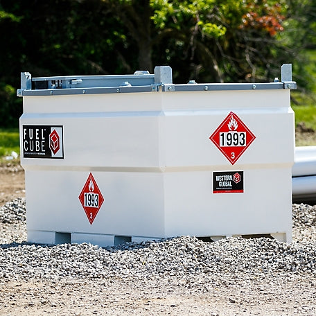 Western Global FUELCUBE 528 Gal / 2000 L Fuel Tank Kit 12VDC/15GPM - FCP500