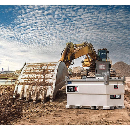 Western Global TRANSCUBE 528 US gal, (2,000L) Portable Fuel Tank 12V/15 GPM PACKAGE 20TCG