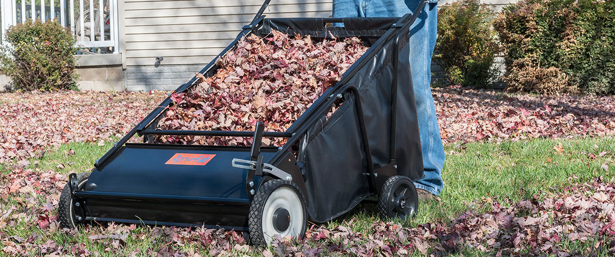 Agir-Fab 30" Push Lawn Sweeper - GMR45-0570 | RogueFuel.ca