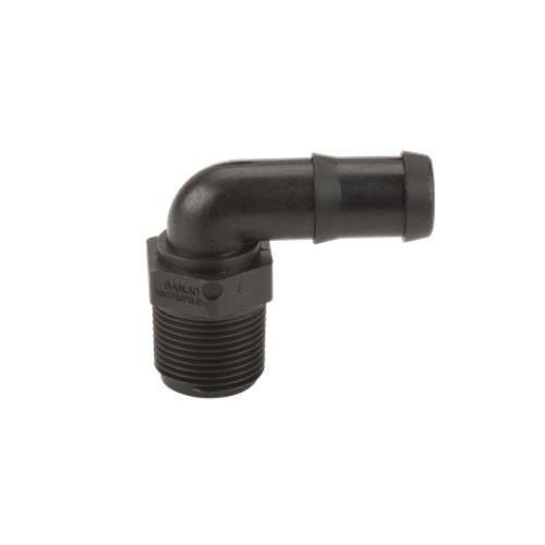 Banjo 3/4" MPT x 3/4" HB 90 Degree Poly Elbow - HB075-90 | RogueFuel.ca