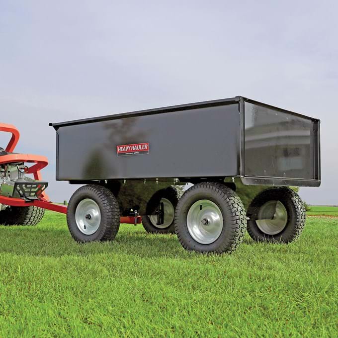 FIMCO 17 Cu Ft Trailer Cart Steel Bed Steerable - 5301398 | RogueFuel.ca