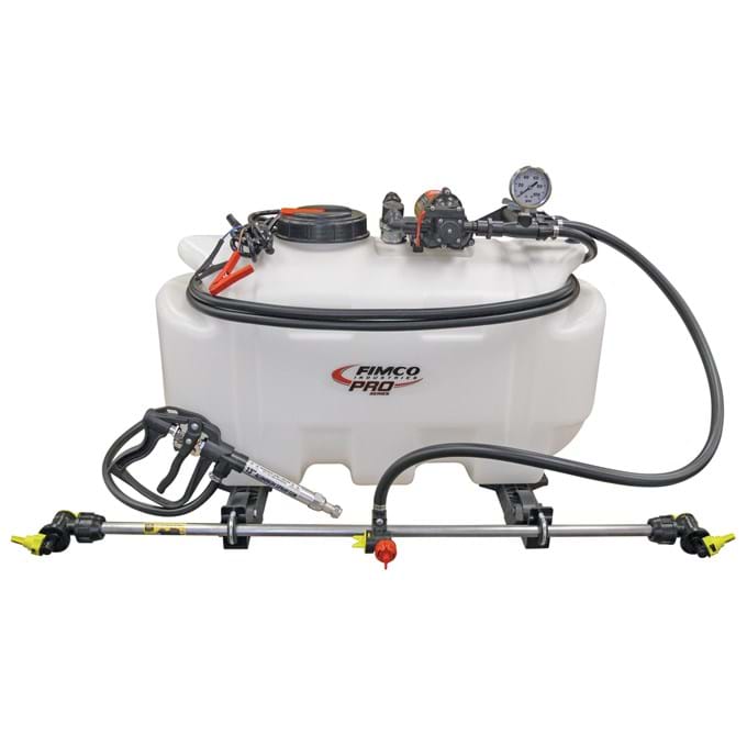FIMCO 25 Gallon Pro Series ATV Sprayer 3 Nozzle Broadcast Boom - 5302926