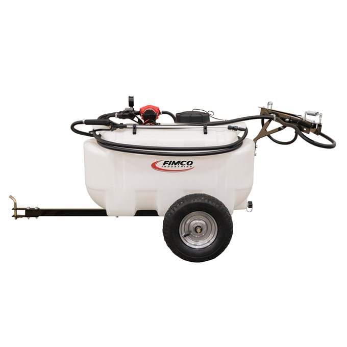 FIMCO 25G Trailer Sprayer 2.4 GPM Pump and 3 Nozzle Boom- 5303649 | RogueFuel.ca