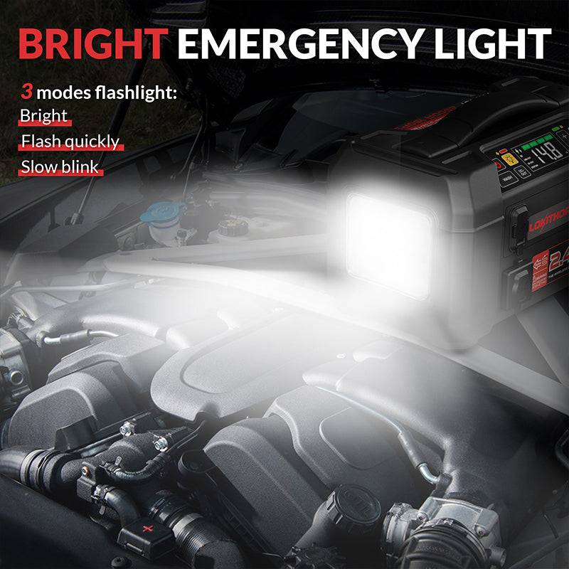 LOKITHOR Jump Starter with Pressure Washer Air Compressor 2500Amp - AW401