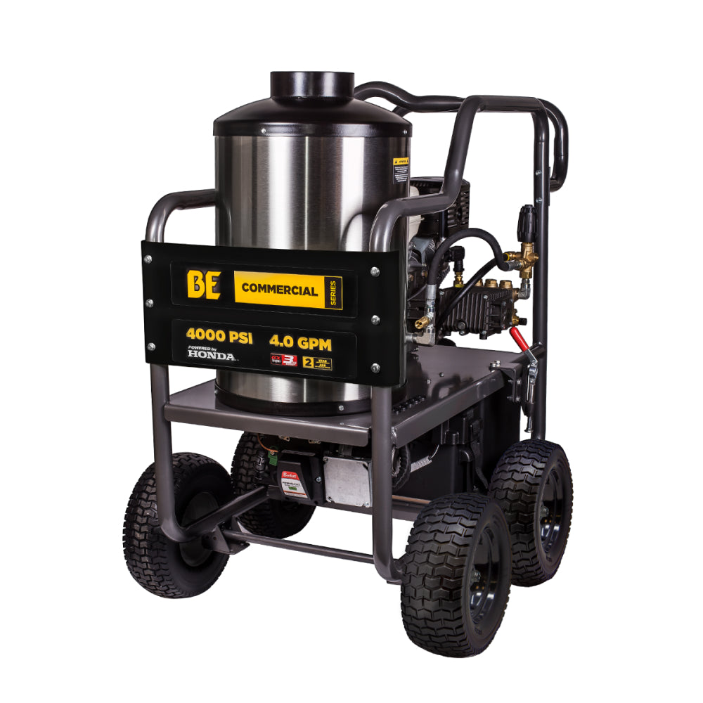 BE Hot Water Pressure Washer 4000PSI - HW4013HG | RogueFuel.ca