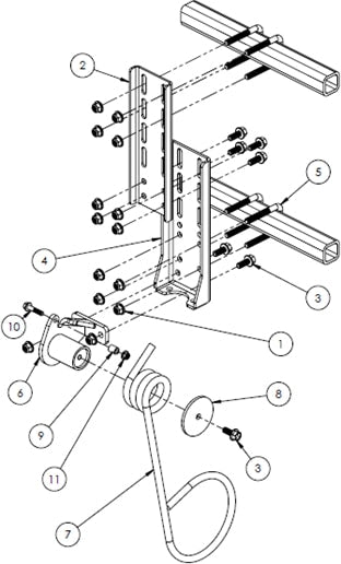 Needham Sprayer Boom Skis - BOOMSKI (Pair) | RogueFuel.ca