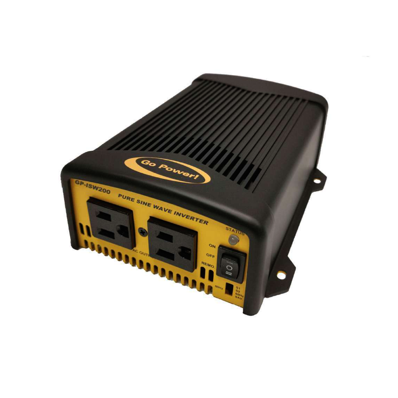 Go Power GP-ISW200 200W Industrial Pure Sine Wave Inverter | RogueFuel.ca | Munro Industries