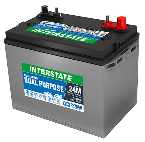 Interstate Battery 24M-AGM-A | RogueFuel.ca | Munro Industries