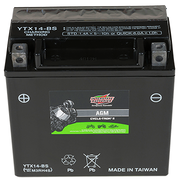 Interstate Battery CYTX14-BS | RogueFuel.ca | Munro Industries