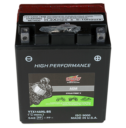 Interstate Battery CYTX14AHL-BS | RogueFuel.ca | Munro Industries