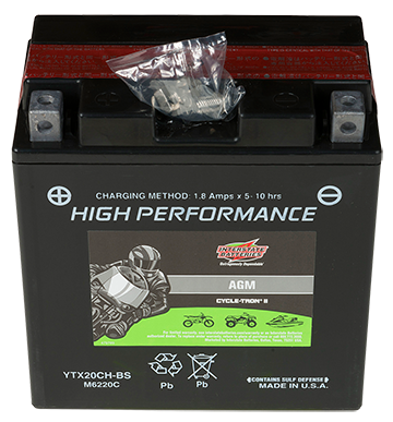 Interstate Battery CYTX20CH-BS | RogueFuel.ca | Munro Industries