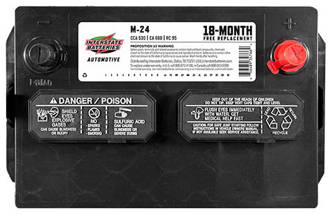 Interstate Battery M-24 | RogueFuel.ca | Munro Industries