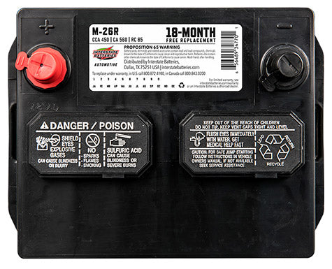 Interstate Battery M-26R | RogueFuel.ca | Munro Industries