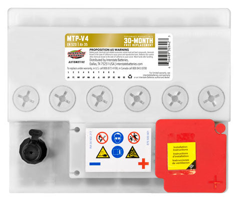 Interstate Battery MTP-V4 | RogueFuel.ca | Munro Industries