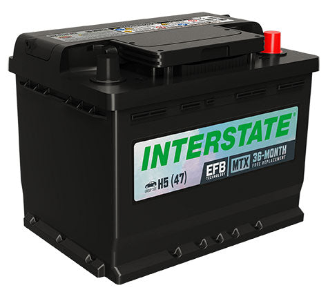 Interstate Battery MTX-47/H5-EFB | RogueFuel.ca | Munro Industries