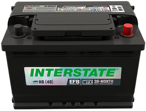 Interstate Battery MTX-48/H6-EFB | RogueFuel.ca | Munro Industries