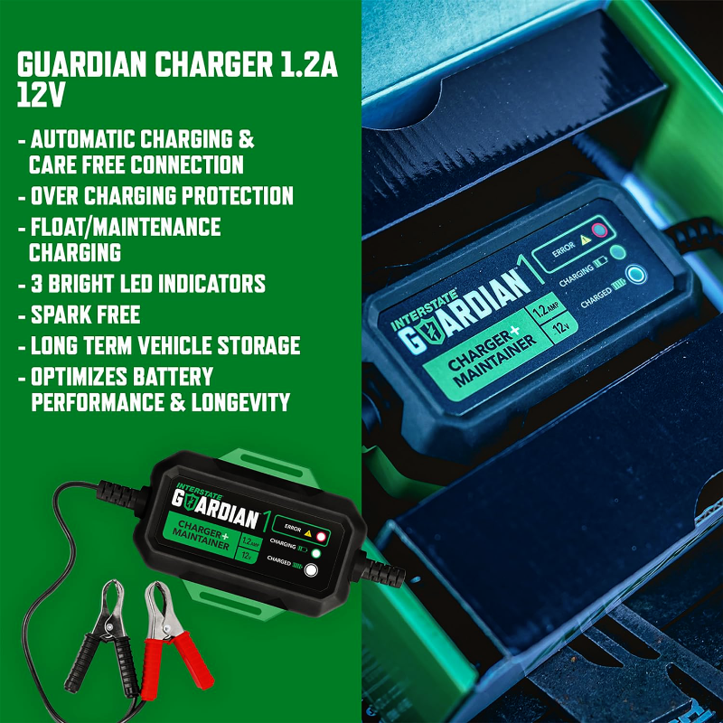 Interstate Guardain 1.2 CHGIB12 Battery Charger | RogueFuel.ca | Munro Industries