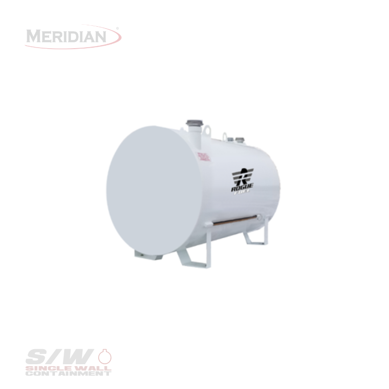 Meridian - 2,300 Litre/ 500 Gallon Single Wall Utility Fuel Tank - Model#- RF64150_1 | RogueFuel.ca | Munro Industries Sturgeon County, Alberta, Canada T8R 2B5