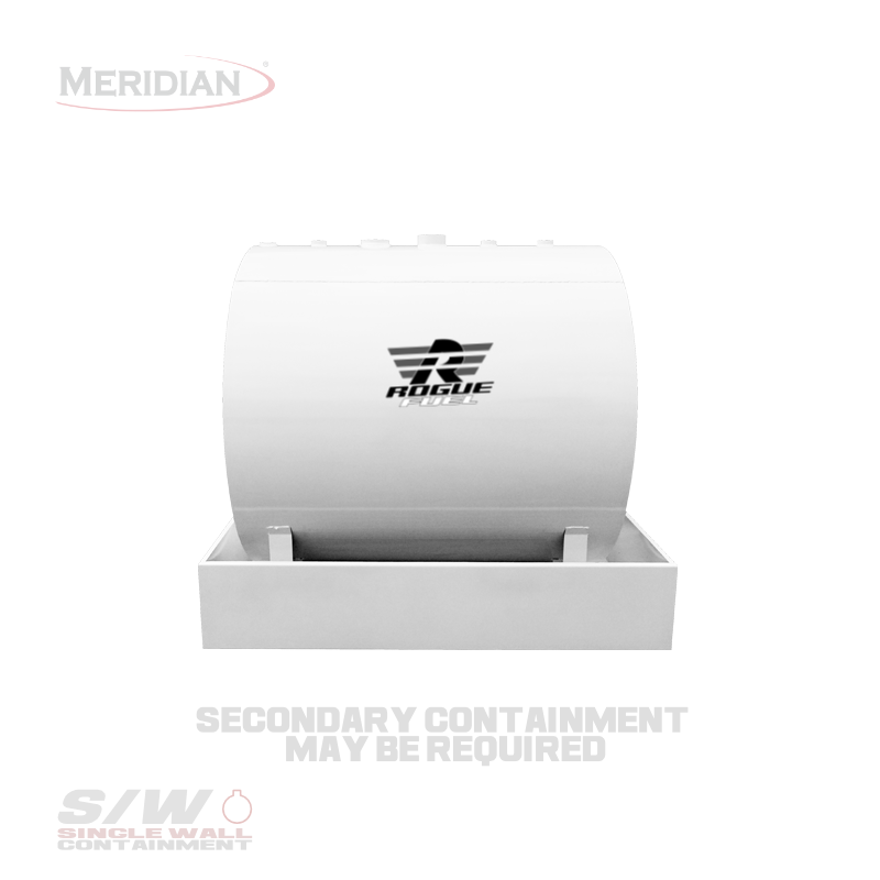 Meridian - 2,300 Litre/ 500 Gallon Single Wall Utility Fuel Tank Catch Basin - Model#- RF64150CB_2 | RogueFuel.ca | Munro Industries Sturgeon County, Alberta, Canada T8R 2B5
