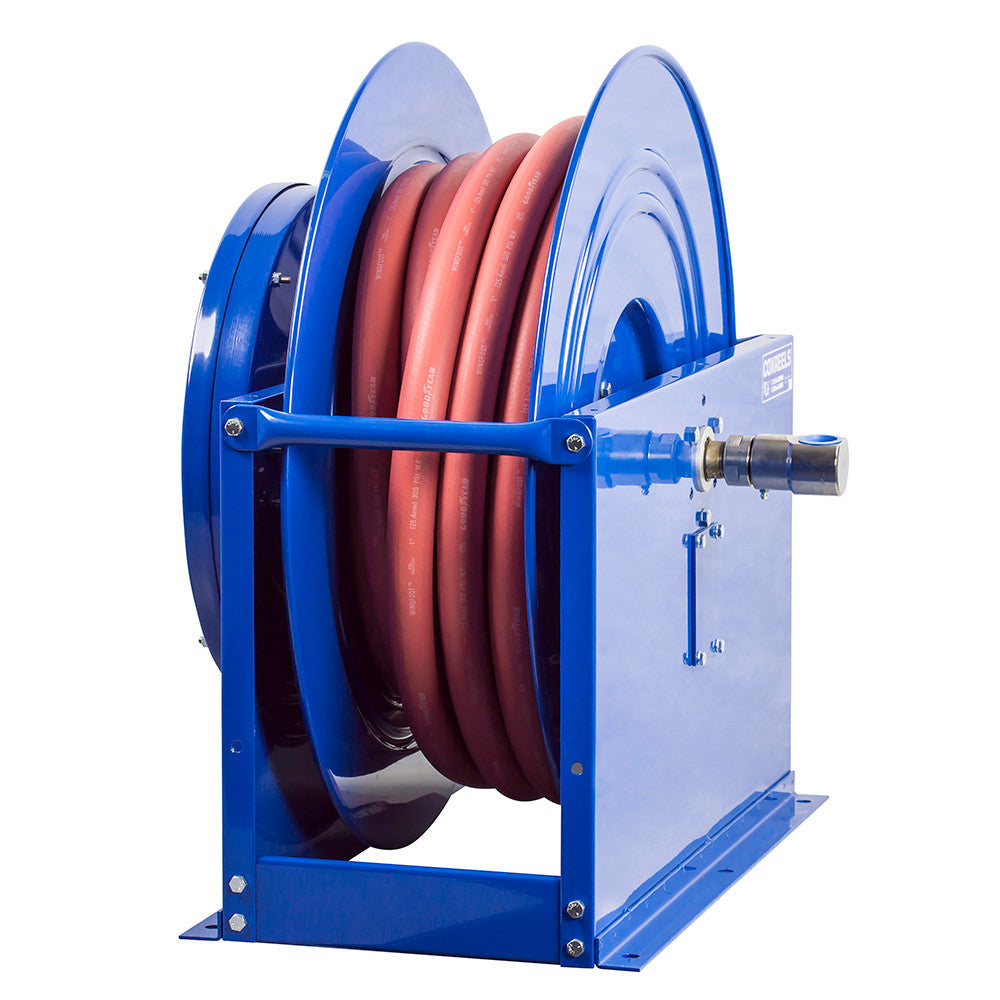 Coxreel Single Hose Spring Rewind Reel, SP Series, Reel Only, 1.5" x 35' - SLPL-835 | RogueFuel.ca