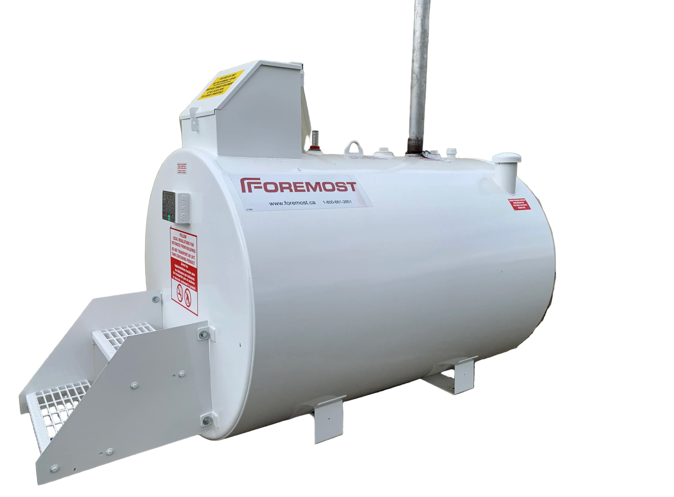 Foremost 4,600 Litre/ 1,000 Gallon Used Oil Tank - 21682 | RogueFuel.ca