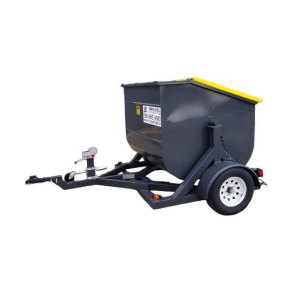 U-Dump Dumpster Trailer - TW Enterprises | Portable Waste Solutions | Garbage & Trash Trailer | Sturgeon County, Alberta | RogueFuel.ca | Munro Industries