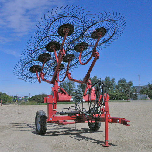 Haysaver 8 Wheel Carted Rake - CTH/8 CRATED