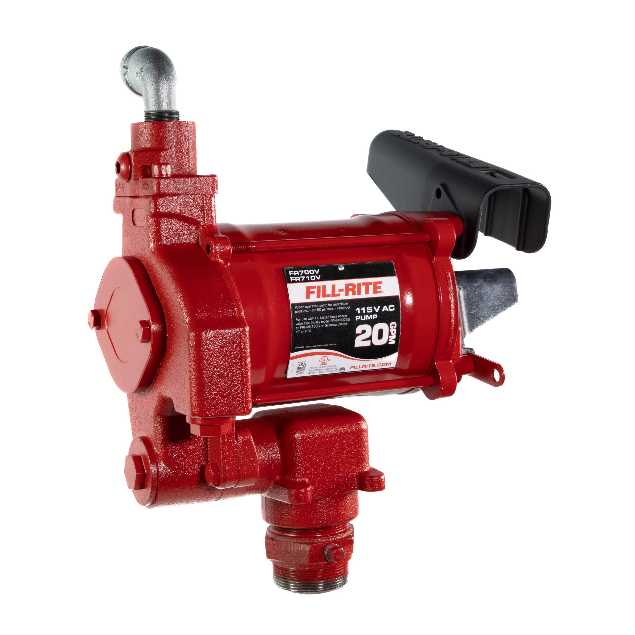 Fill-Rite 115V AC 20 GPM Fuel Transfer Pump - FR700VN | RogueFuel.ca