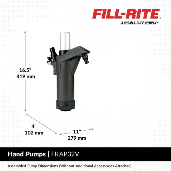 Fill-Rite Air Operated Pump DEF Fluid - FRAP32V | RogueFuel.ca