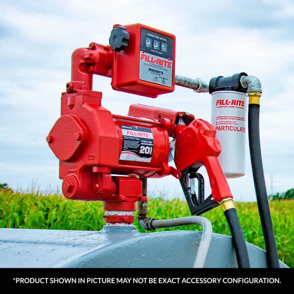 Fill-Rite 3/4" Automatic Gasoline Spout Nozzle (Red) - N075UAU10 | RogueFuel.ca