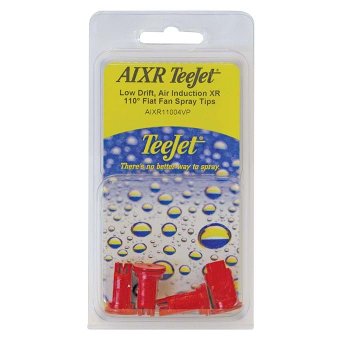 Teejet AXR11004-VP Extended Range Air Induction Red Tip 4 Pack - TTI11004-VP | RogueFuel.ca