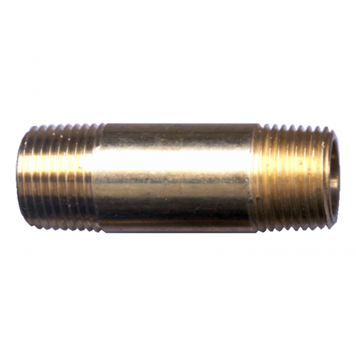 Fairview Brass Pipe Nipple;1-1/2 MPTx3-1/2in Item #: FVF-113-K3-1/2 | RogueFuel.ca