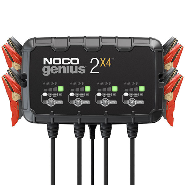 NOCO 4-BANK BATTERY CHARGER (GENIUS2X4) | RogueFuel.ca