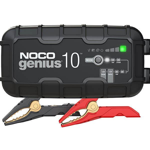 NOCO GENIUS 10 BATTERY CHARGER & MAINTAINER (GENIUS10) | RogueFuel.ca