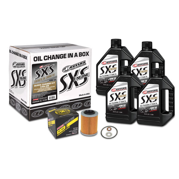 Maxima Racing Oils Sxs Quick Change Oil Kit (90-469013-Ca)
