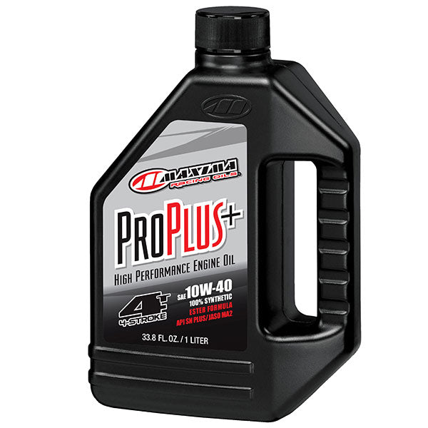 Maxima Racing Oils Pro Plus+ Synthetic 4-Stroke Engine Oil Ea Of 12 (30-02901-1)