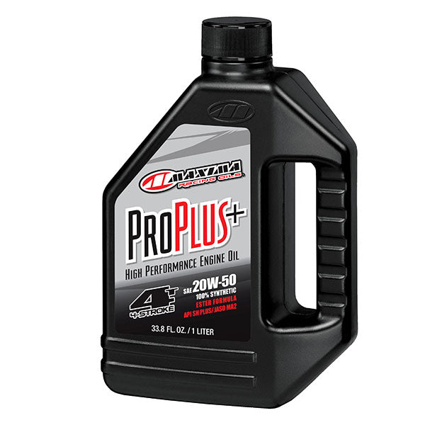 Maxima Racing Oils Pro Plus+ Synthetic 4-Stroke Engine Oil Ea Of 12 (30-03901-1)