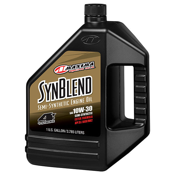 Maxima Racing Oils Synthetic Blend Ester 4-Stroke Engine Oil Ea Of 4 (30-329128B-1)