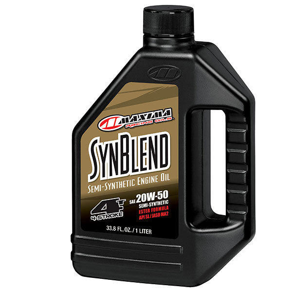 Maxima Racing Oils Synthetic Blend Ester 4-Stroke Engine Oil Ea Of 12 (35901B-1)