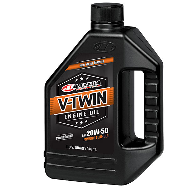 V-Twin Mineral 20W50 32 Oz Ea Of 12 (30-06901-1)
