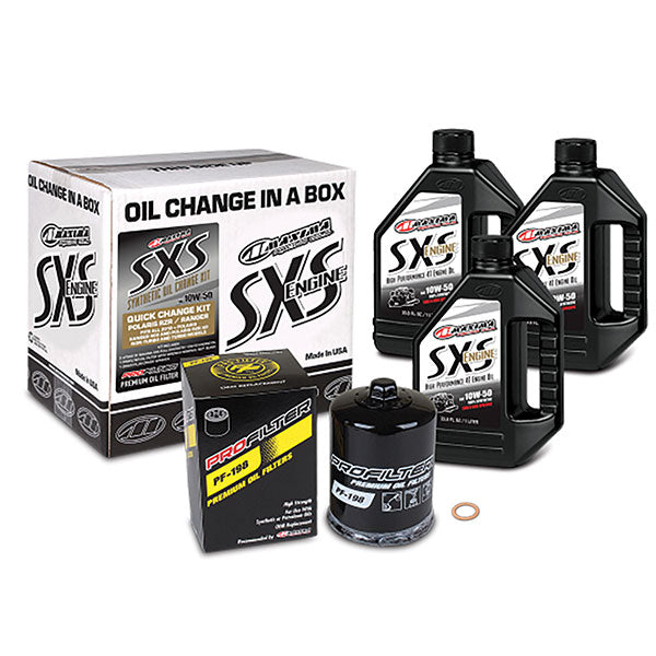Maxima Racing Oils Maxima Sxs Quick Oil Change Kit (90-219013-Txp)