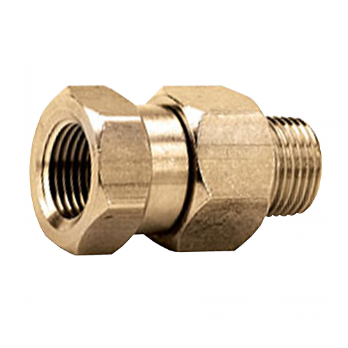 Fairview Pressure Washer Hose Connection; 3/8 MPT x 3/8 NPSM; Brass; 3000 P.S.I Item #: FVF-B1120-CC-3000 | RogueFuel.ca