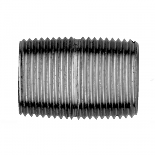 Fairview Black Iron Close Nipple;1-1/4MPT Item #: FVF-BI-112-J | RogueFuel.ca