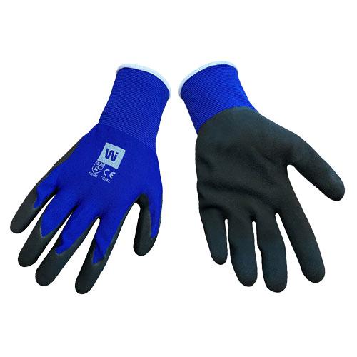 ghtlng-b10-Grip Gloves Blue - 10 | RogueFuel.ca