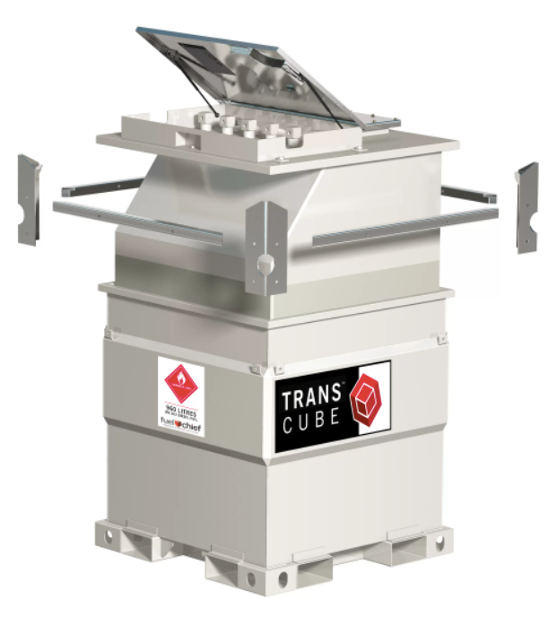 Western Global TRANSCUBE 264 US gal, (1,000L) Portable Fuel Tank - 10TCG