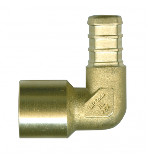 Fairview Pex Elbow 3/4x3/4F.Sweat ;Lead Free Brass Item #: FVF-LF-PEX-139FSW-14 | RogueFuel.ca