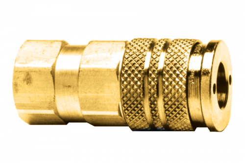 Fairview Indust Auto Coupler;1/4x1/4 Hbarb Item #: FVF-QD-INDAC4-4H | RogueFuel.ca