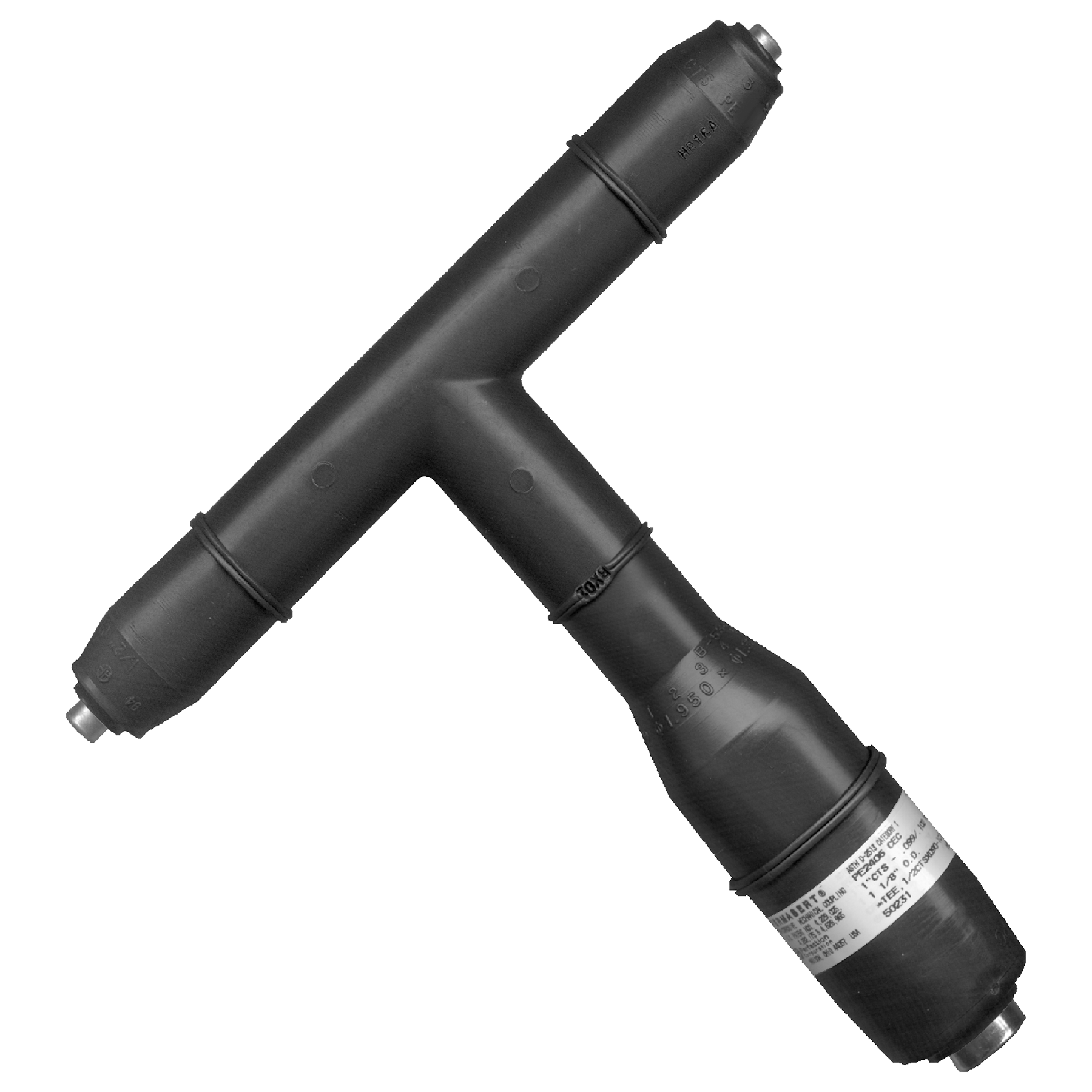 Fairview Mechanical Gas Tee;1-1/4IPS(2)x1 CTS Item #: FVF-PF-50328100 | RogueFuel.ca